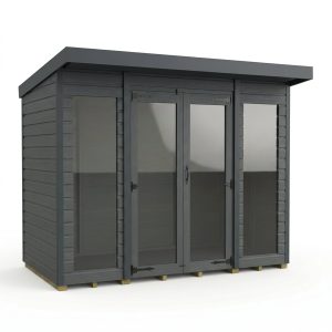 7x10 Composite Pent Full Height Summer House