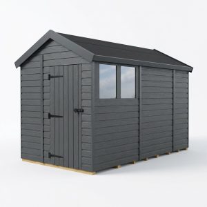 7x11 Apex Composite Shed (Single Door, With Windows)