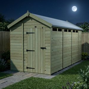 7 x 14 Apex Security Shed (Single Door)