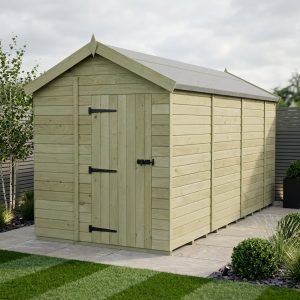 7 x 15 Apex Shed (Single Door, No Windows)