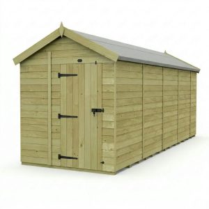 7 x 19 Apex Shed (Single Door, No Windows)