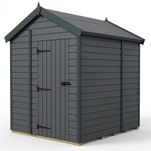 7x5 Apex Composite Shed (Single Door, No Windows)