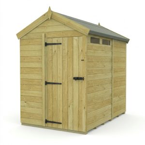 7 x 5 Apex Security Shed (Single Door)