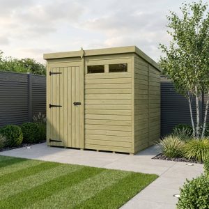 7 x 5 Security Pent Shed (Single Door)