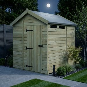 7 x 6 Apex Security Shed (Single Door)