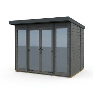 7x6 Composite Pent Full Height Summer House
