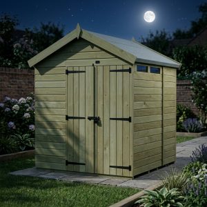 7 x 7 Apex Security Shed (Single Door)