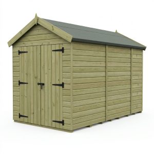 7 x 9 Apex Shed (Double Door, No Windows)