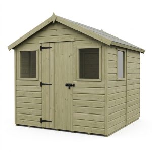7 x 9 Apex Security Shed (Single Door)
