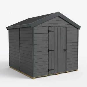 8x10 Apex Composite Shed (Single Door, No Windows)
