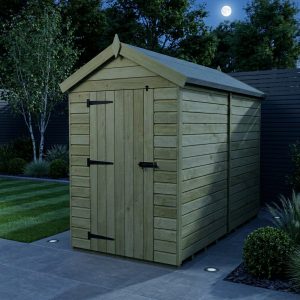 8 x 13 Apex Shed (Single Door, No Windows)