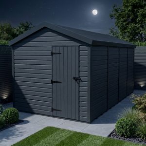 8x15 Apex Composite Shed (Single Door, No Windows)