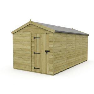 8 x 16 Apex Shed (Single Door, No Windows)