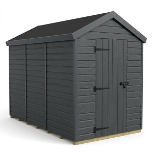 8x17 Apex Composite Shed (Single Door, No Windows)