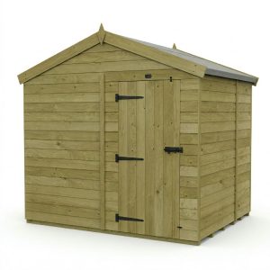 8 x 5 Apex Shed (Single Door, No Windows)