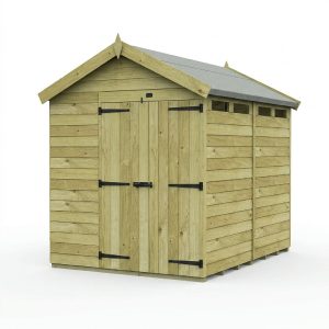 8 x 7 Apex Security Shed (Single Door)