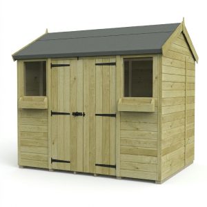 8 x 7 Apex Summer Shed