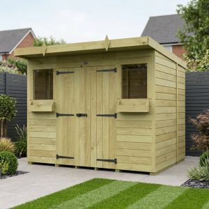 8 x 7 Summer Pent Shed