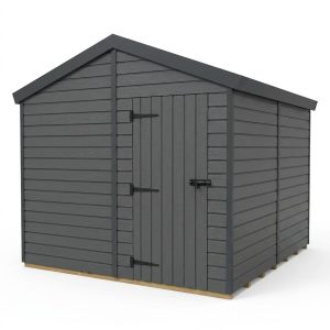 8x8 Apex Composite Shed (Single Door, No Windows)
