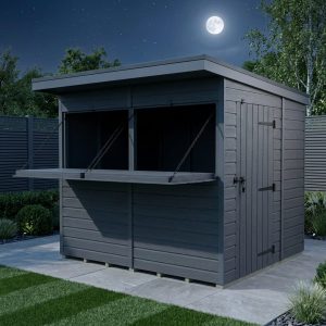 8x8 Composite Outdoor Garden Bar