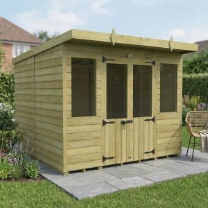 8 x 8 Pent Summer House