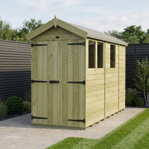 9 x 11 Apex Shed (Single Door, With Windows)