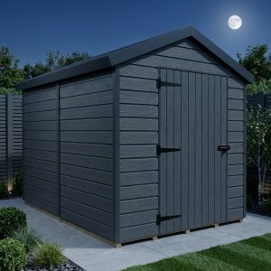 9x11 Apex Composite Shed (Single Door, No Windows)