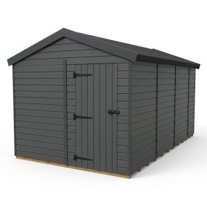 9x13 Apex Composite Shed (Single Door, No Windows)