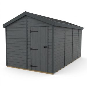 9x14 Apex Composite Shed (Single Door, No Windows)