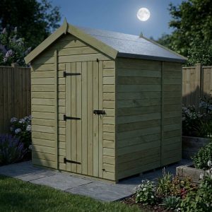 9 x 16 Apex Shed (Single Door, No Windows)