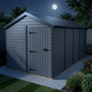 9x17 Apex Composite Shed (Single Door, No Windows)