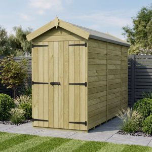 9 x 4 Apex Shed (Single Door, No Windows)