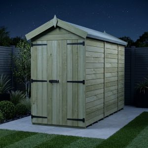 9 x 5 Apex Shed (Double Door, No Windows)