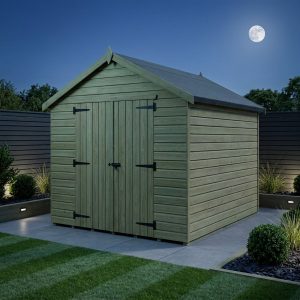 9 x 5 Apex Shed (Single Door, No Windows)