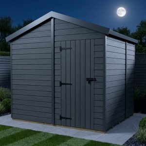 9x5 Apex Composite Shed (Single Door, No Windows)