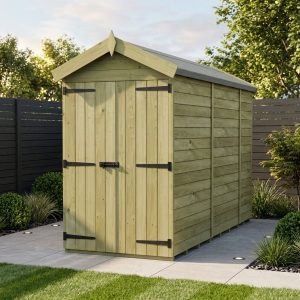 9 x 6 Apex Shed (Single Door, No Windows)