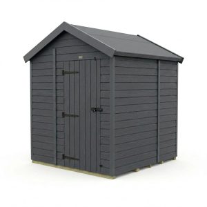 9x6 Apex Composite Shed (Single Door, No Windows)