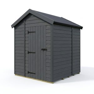 9x9 Apex Composite Shed (Single Door, No Windows)