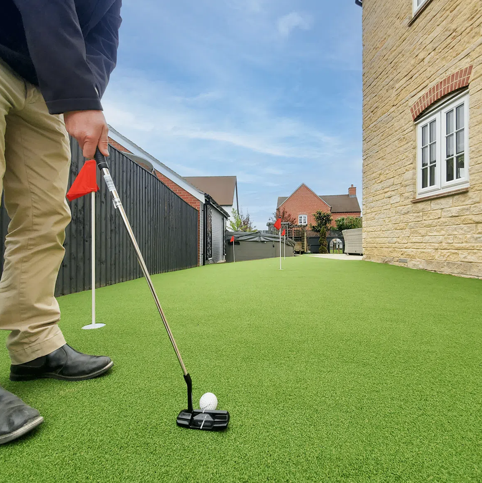 Carnoustie Pro 13 Artificial Putting Grass - Image 4