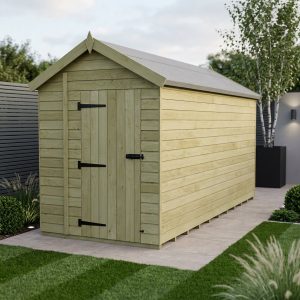 6 x 20 Apex Shed (Single Door, No Windows)
