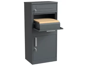 Anthracite Parcel & Letter Box
