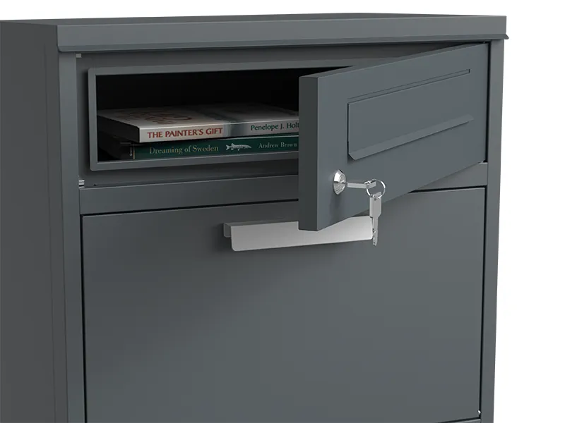 Anthracite Parcel & Letter Box - Image 3